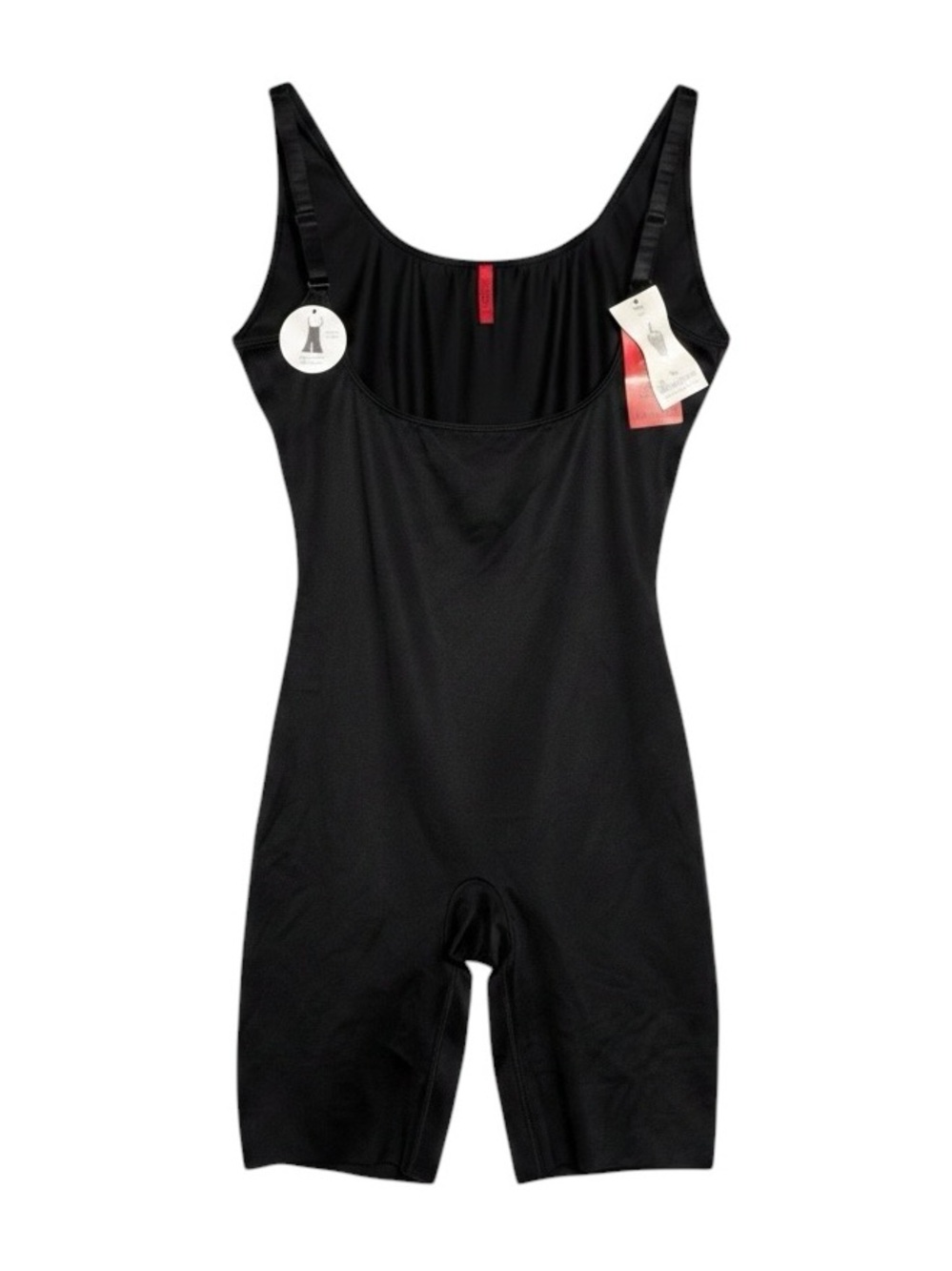 Spanx Slimplicity Black Open Bust Suit Shapewear 991 NWT XL